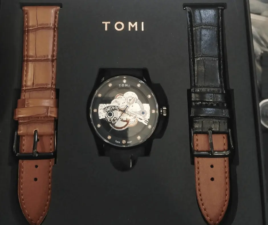ساعة TOMI بسوارين